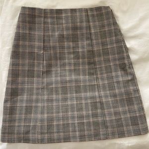 BNWT plaid miniskirt